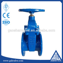 DIN 3352 GGG40 resilient seated gate valve for water